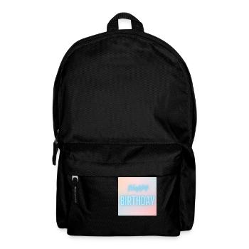 BIRTHDAY,HAPPY BIRTHDAY,HAPPY BIRTHDAY - Backpack - black - Front