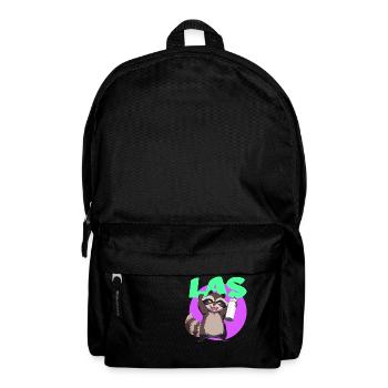 Graffiti Raccoon - Loco Animal Squad - Backpack - black - Front