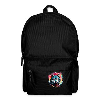 Wolf Tattoo - Backpack - black - Front