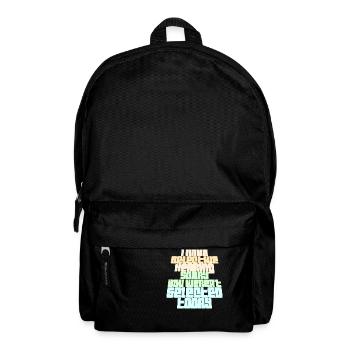 J’ai une audition sélective Tu n’as pas été sélectionné blague - Sac à dos - noir - Devant