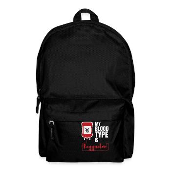 Reggaeton Geschenk Latin Dance Tanzen Tänzer - Rucksack - Schwarz - Vorne