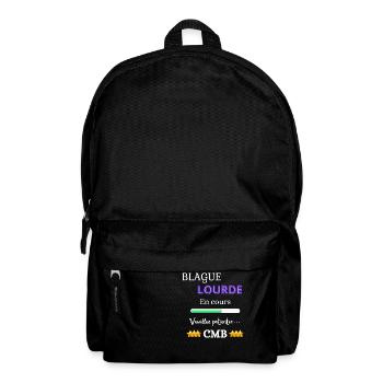 Blague Lourde en cours - Sac à dos - noir - Devant