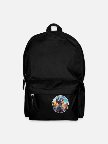 Science Fiction Fantasy - Rucksack - Schwarz