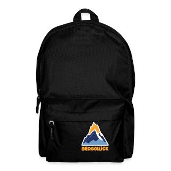Bergglück - Rucksack - Schwarz - Vorne