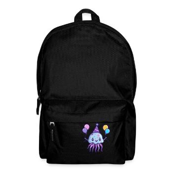 Jellyfish Birthday Comic - Backpack - black - Front