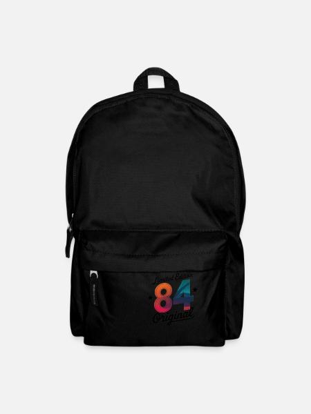 1984 Decorative Funny Gift Birthday - Rucksack - Schwarz