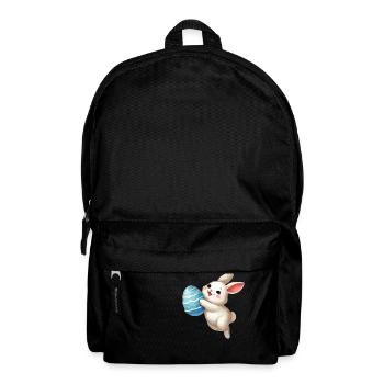 bunny rabbit easter bunny - Backpack - black - Front