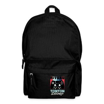 Futur Tonton Gamer Annonce Grossesse Oncle Geek - Sac à dos - noir - Devant