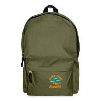 Ultra Trail Running Humour Coureur Trail Runner - Sac à dos - vert olive - Devant
