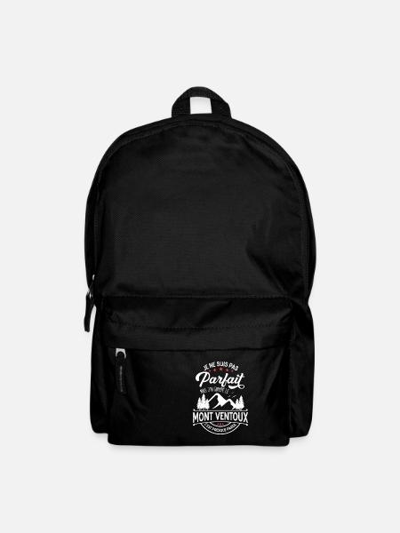 Ascencion Du Mont Ventoux Cadeau Cycliste Humour - Sac à dos - noir