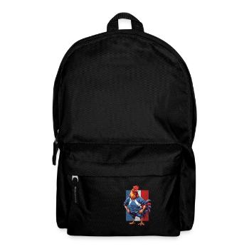 Maillot Rugby France Coq Homme Français 2023 - Sac à dos - noir - Devant