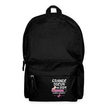 Grande Soeur Annonce Grossesse Future Soeur 2024 - Sac à dos - noir - Devant