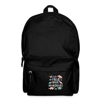 Just a Girl Who Loves Dinosaurs Gift - Backpack - black - Front