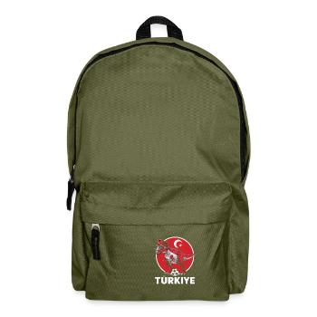 Turquie Dinosaure Football T-Rex Türkiye - Sac à dos - vert olive - Devant