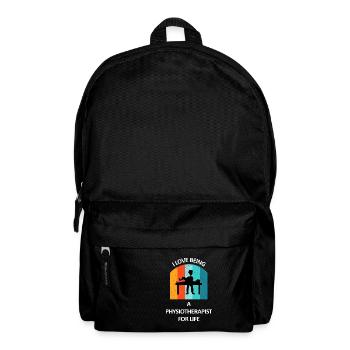 Physiotherapist Humorous Gift Saying Funny - Backpack - black - Front