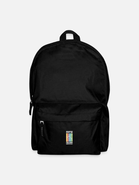 Rollstuhl Behinderung Handicap Rollstuhlfahrer - Rucksack - Schwarz
