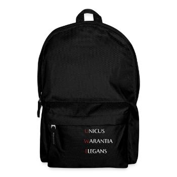 Uwe - Rucksack - Schwarz - Vorne