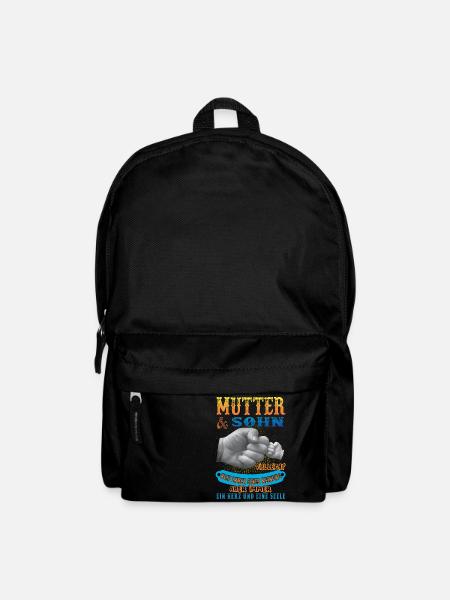 Mutter und sohn - Rucksack - Schwarz