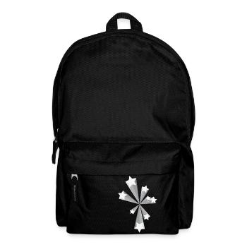 Flying Stars Sterne fliegende Stern Star - Rucksack - Schwarz - Vorne
