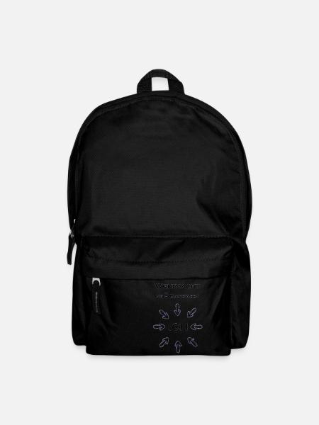 Weltmacht mit 3 Buchstabe - Rucksack - Schwarz