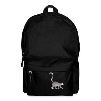 Lemurien / Lemur 01 - Sac à dos - noir - Devant
