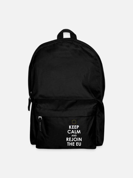 Keep Calm and Rejoin the EU - Backpack - black
