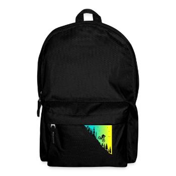 mountainbike downhill action outdoor bike bike - Backpack - black - Front