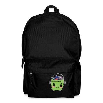 Süßes oder Saures Süßigkeiten - Rucksack - Schwarz - Vorne