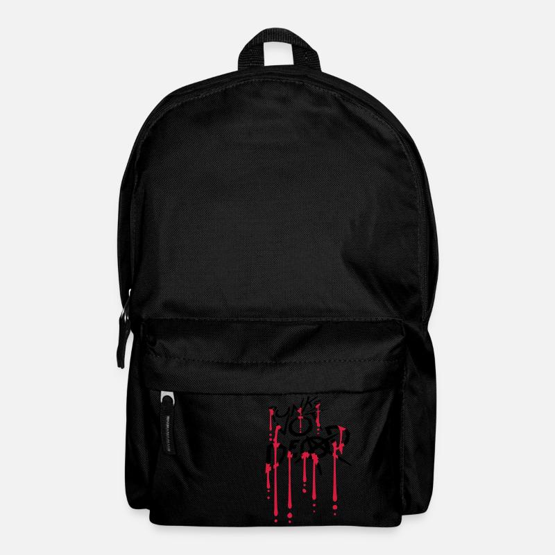 punks not dead Zitat - Rucksack - Schwarz