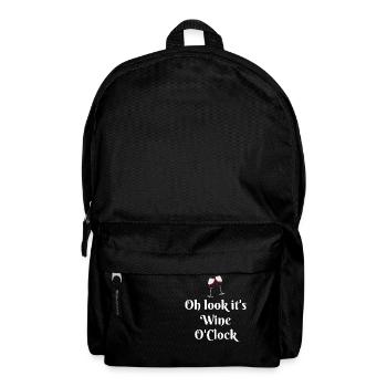 It s Wine O Clock - Backpack - black - Front
