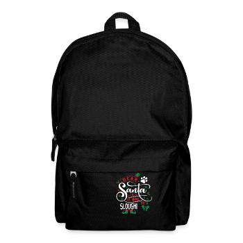 Sloughi Hund Weihnachten Hunderasse - Rucksack - Schwarz - Vorne