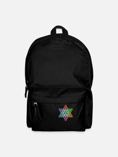 Sacred Star - Star of Life 02/3D/C. - Backpack - black