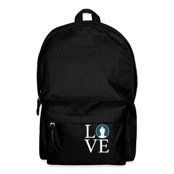 LOVE Langeoog - Rucksack - Schwarz - Vorne
