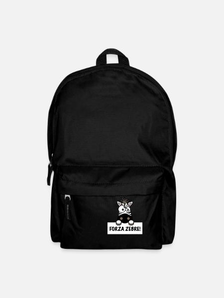 Forza Zebre, tifosi Juve Calcio - Rucksack - Schwarz