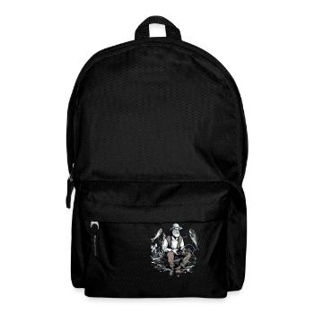 Jour de pêche - Sac à dos - noir - Devant
