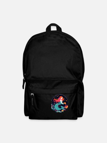 Lili die Meerjungfrau - Rucksack - Schwarz