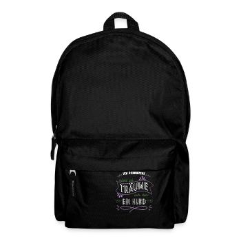 bluthund terrier lieben hundeliebhaber pudel hund - Rucksack - Schwarz - Vorne