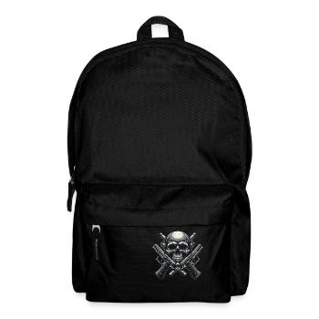 Ironclad Guardian: Crossed Pistols and Skull - Backpack - black - Front