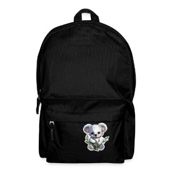 Koala Cute - Backpack - black - Front