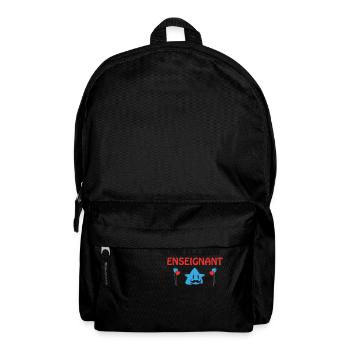 MEILLEUR ENSEIGNANT DU MONDE - Sac à dos - noir - Devant
