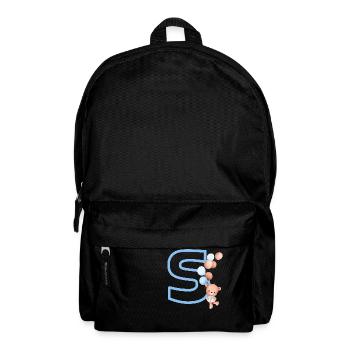 Blue Letter Bear - Backpack - black - Front