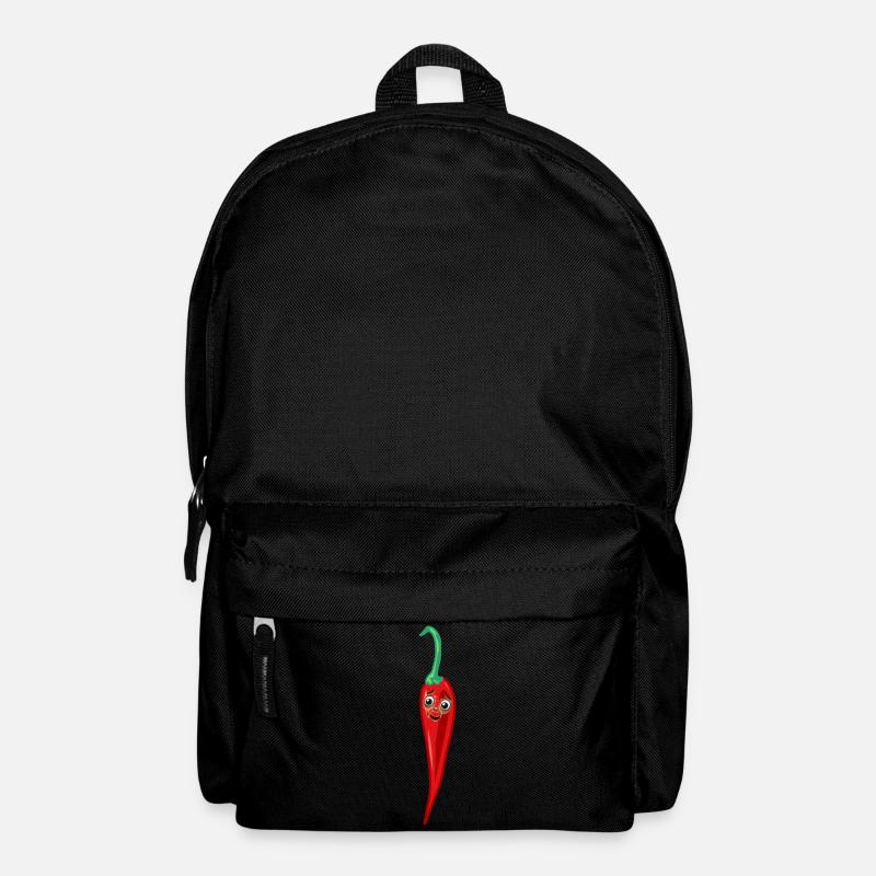 Chilischote Peperoni Küche Köche Koch - Rucksack - Schwarz