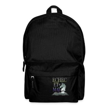Echec et Mat - Sac à dos - noir - Devant