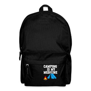 Camping Medicine - Backpack - black - Front