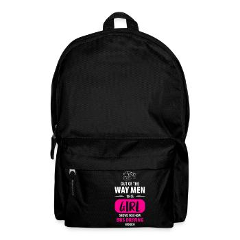 Bus Bus Driver School Bus Bus Bus Driver - Backpack - black - Front