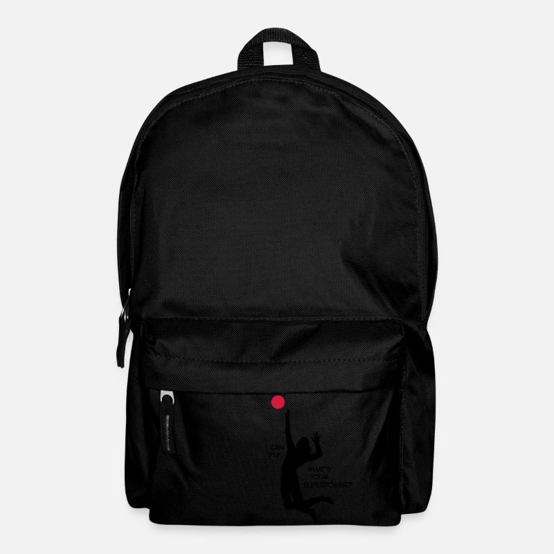 Volleyball - Rucksack - Schwarz
