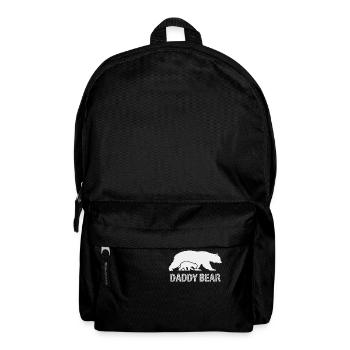 Papa Bär - Rucksack - Schwarz - Vorne