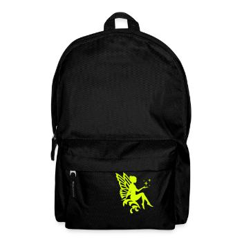Fée dans votre couleur préférée - Sac à dos - noir - Devant