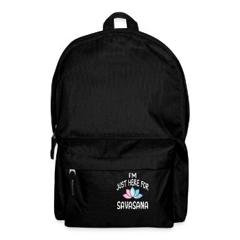 Yoga Savasana Meditation - Rucksack - Schwarz - Vorne