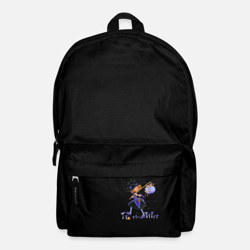 Hexe - Rucksack - Schwarz